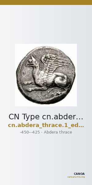 CN Type cn.abdera_thrace.1_ed.85 — CANOA