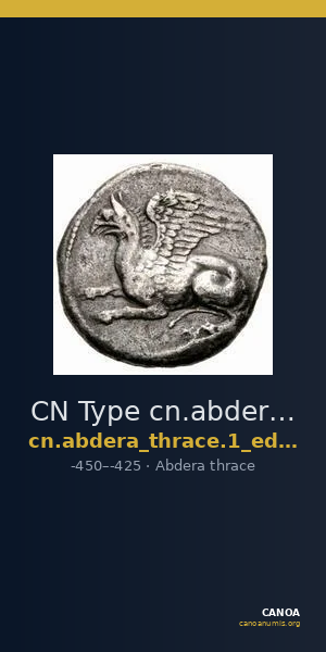 CN Type cn.abdera_thrace.1_ed.85 — CANOA