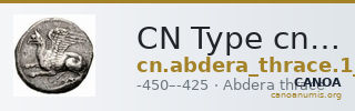 CN Type cn.abdera_thrace.1_ed.85 — CANOA
