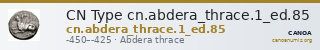 CN Type cn.abdera_thrace.1_ed.85 — CANOA