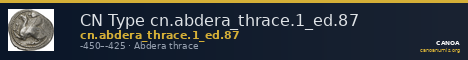 CN Type cn.abdera_thrace.1_ed.87 — CANOA