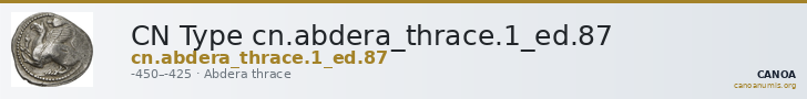 CN Type cn.abdera_thrace.1_ed.87 — CANOA
