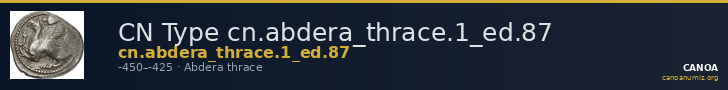 CN Type cn.abdera_thrace.1_ed.87 — CANOA