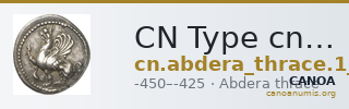 CN Type cn.abdera_thrace.1_ed.89 — CANOA