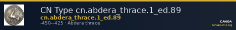 CN Type cn.abdera_thrace.1_ed.89 — CANOA