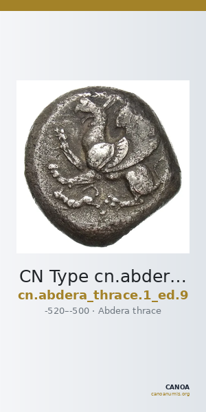 CN Type cn.abdera_thrace.1_ed.9 — CANOA