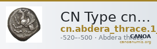 CN Type cn.abdera_thrace.1_ed.9 — CANOA