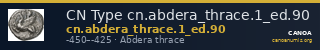 CN Type cn.abdera_thrace.1_ed.90 — CANOA