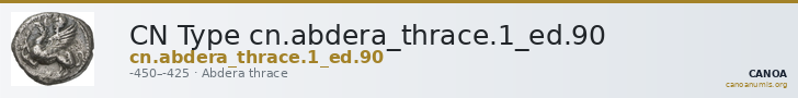 CN Type cn.abdera_thrace.1_ed.90 — CANOA