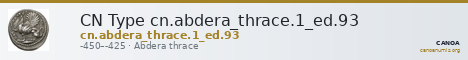 CN Type cn.abdera_thrace.1_ed.93 — CANOA
