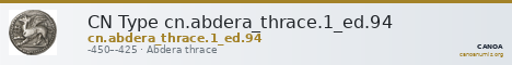 CN Type cn.abdera_thrace.1_ed.94 — CANOA