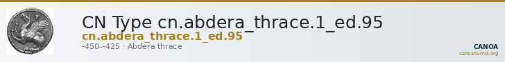CN Type cn.abdera_thrace.1_ed.95 — CANOA