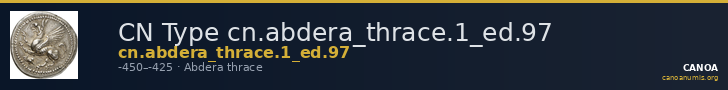 CN Type cn.abdera_thrace.1_ed.97 — CANOA