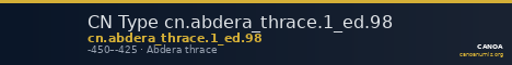 CN Type cn.abdera_thrace.1_ed.98 — CANOA