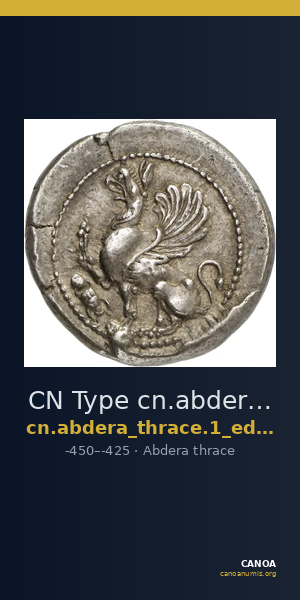 CN Type cn.abdera_thrace.1_ed.99 — CANOA