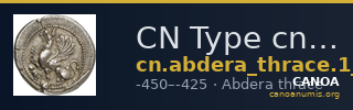 CN Type cn.abdera_thrace.1_ed.99 — CANOA
