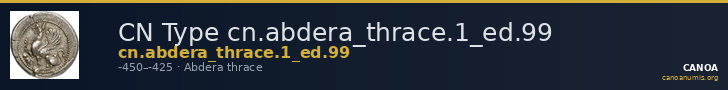 CN Type cn.abdera_thrace.1_ed.99 — CANOA