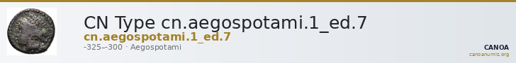 CN Type cn.aegospotami.1_ed.7 — CANOA