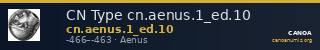 CN Type cn.aenus.1_ed.10 — CANOA