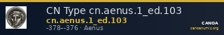 CN Type cn.aenus.1_ed.103 — CANOA