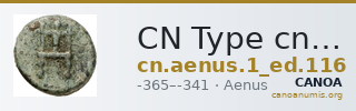 CN Type cn.aenus.1_ed.116 — CANOA