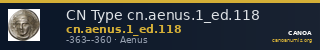 CN Type cn.aenus.1_ed.118 — CANOA