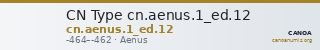 CN Type cn.aenus.1_ed.12 — CANOA