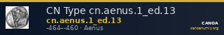 CN Type cn.aenus.1_ed.13 — CANOA