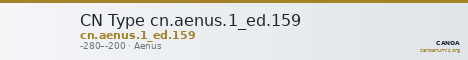CN Type cn.aenus.1_ed.159 — CANOA