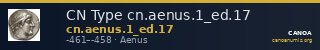 CN Type cn.aenus.1_ed.17 — CANOA