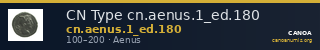 CN Type cn.aenus.1_ed.180 — CANOA