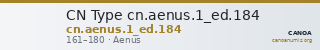 CN Type cn.aenus.1_ed.184 — CANOA