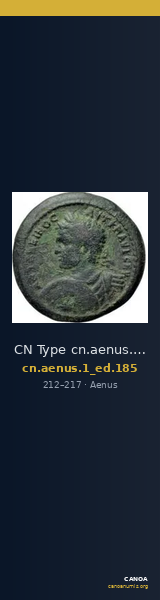 CN Type cn.aenus.1_ed.185 — CANOA
