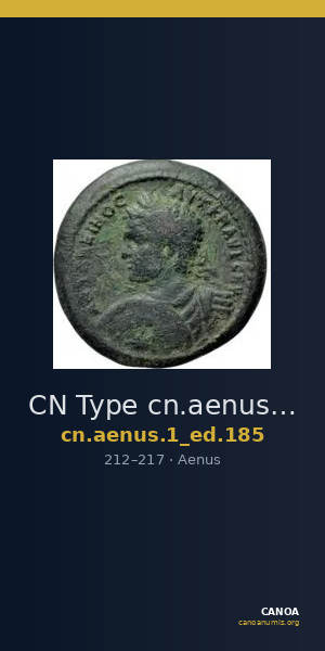 CN Type cn.aenus.1_ed.185 — CANOA