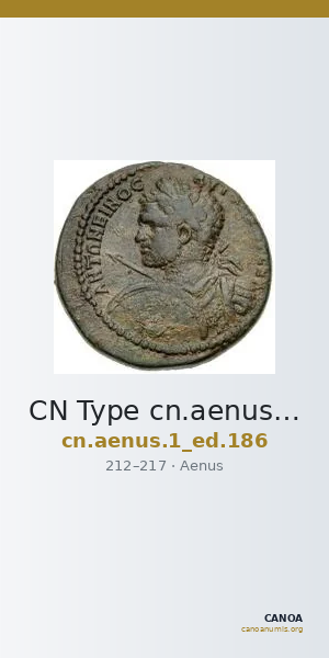 CN Type cn.aenus.1_ed.186 — CANOA
