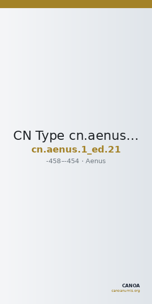 CN Type cn.aenus.1_ed.21 — CANOA