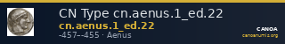 CN Type cn.aenus.1_ed.22 — CANOA