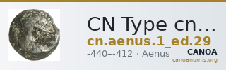 CN Type cn.aenus.1_ed.29 — CANOA