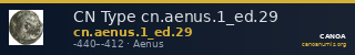 CN Type cn.aenus.1_ed.29 — CANOA
