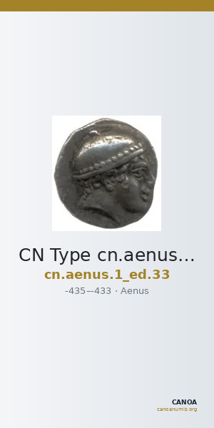 CN Type cn.aenus.1_ed.33 — CANOA
