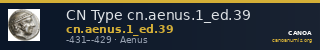 CN Type cn.aenus.1_ed.39 — CANOA
