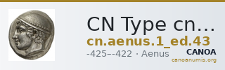 CN Type cn.aenus.1_ed.43 — CANOA