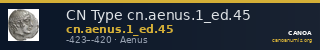 CN Type cn.aenus.1_ed.45 — CANOA