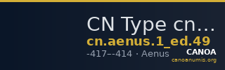 CN Type cn.aenus.1_ed.49 — CANOA