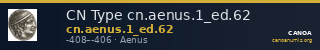 CN Type cn.aenus.1_ed.62 — CANOA