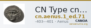 CN Type cn.aenus.1_ed.71 — CANOA