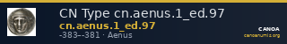 CN Type cn.aenus.1_ed.97 — CANOA