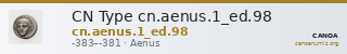 CN Type cn.aenus.1_ed.98 — CANOA