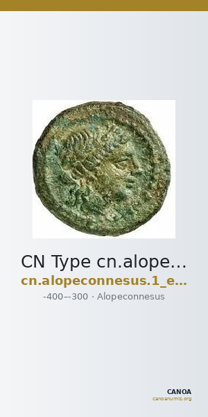 CN Type cn.alopeconnesus.1_ed.10 — CANOA