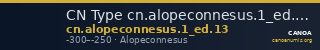 CN Type cn.alopeconnesus.1_ed.13 — CANOA
